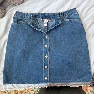 Newport Blue Denim Skirt Size 12